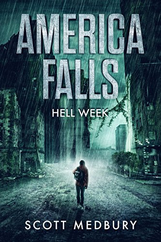 Book Cover Art Work for the book titled: Hell Week (America Falls Book 1)