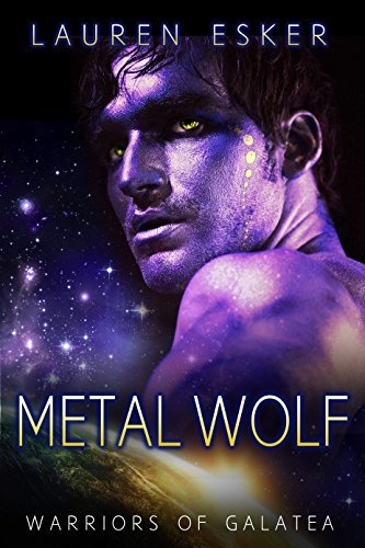 Book Cover Art Work for the book titled: Metal Wolf (Warriors of Galatea Book 1)